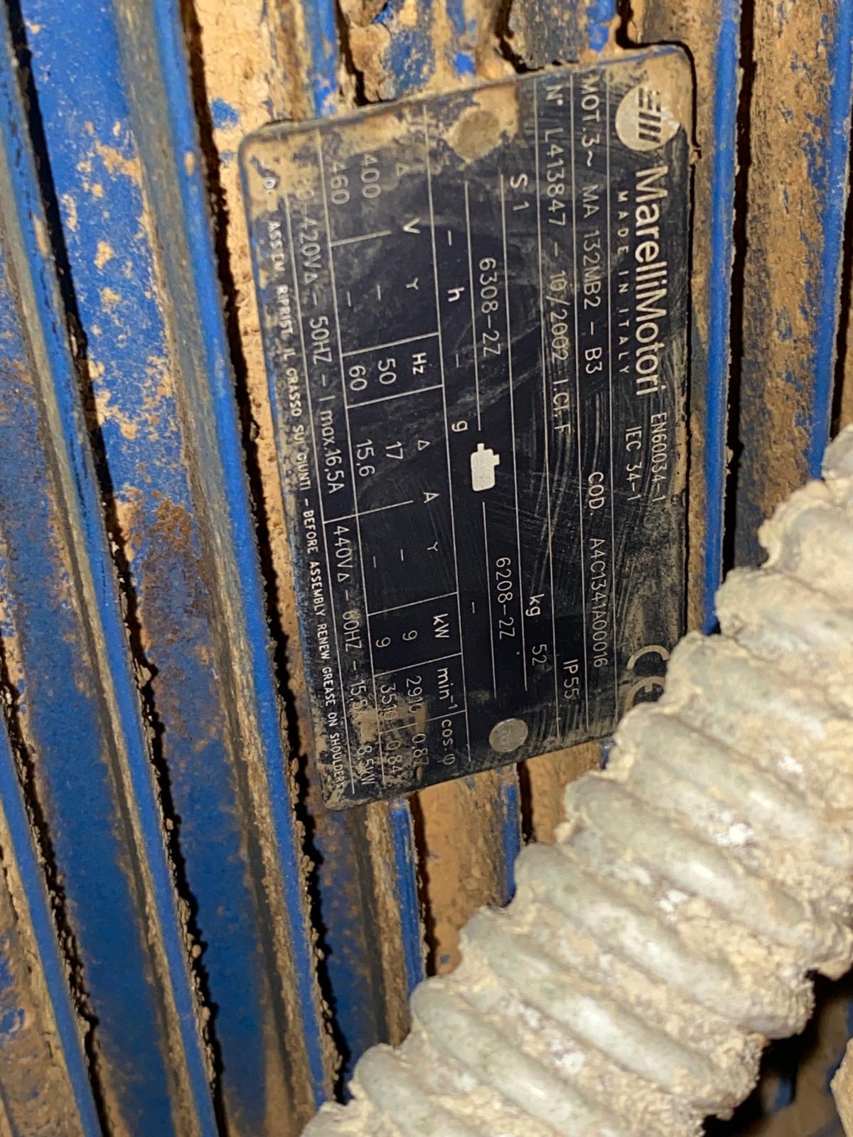 Usato Filtro di aspirazione a 5 sacchi, completo