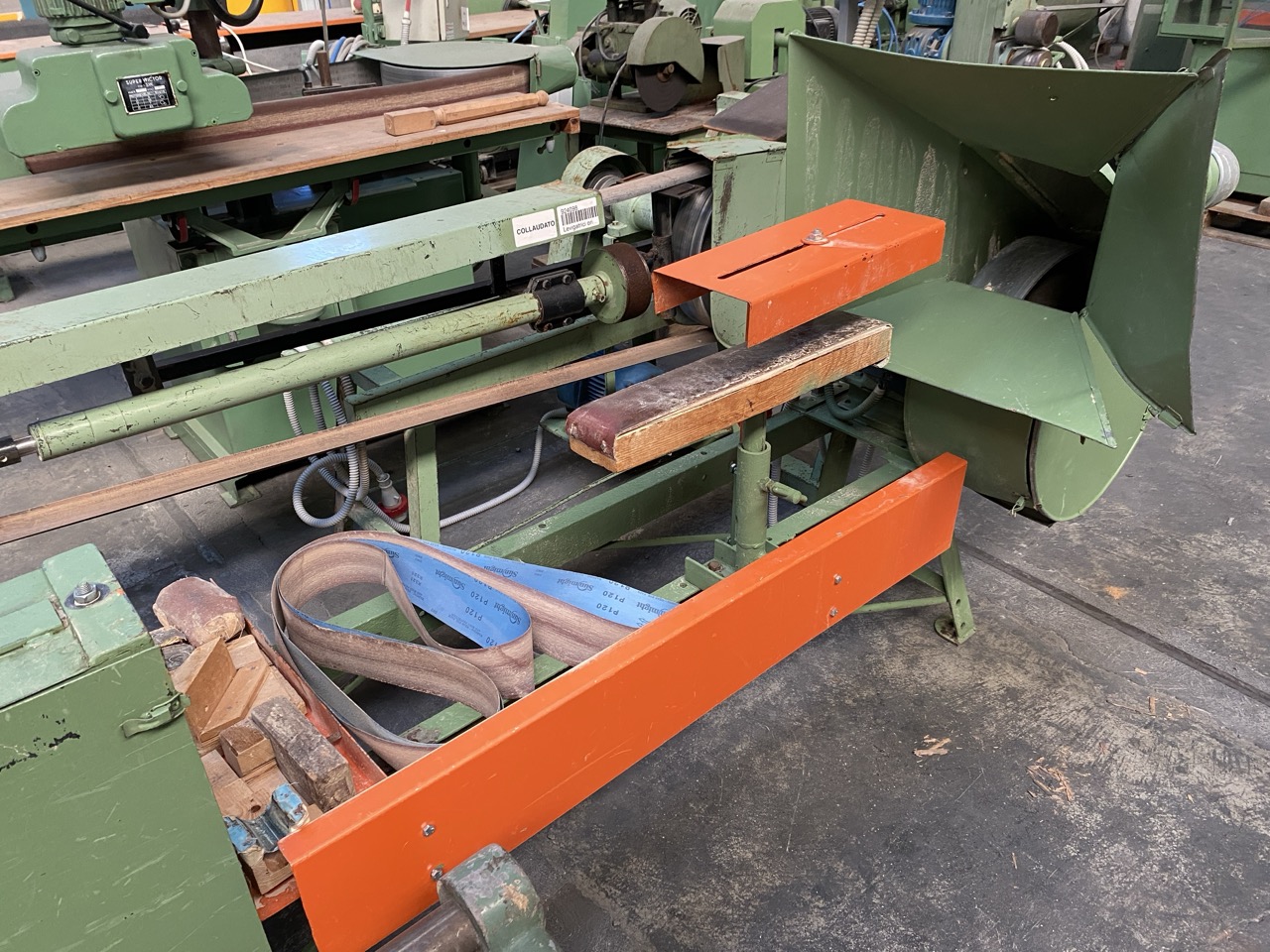 Usato Levigatrice a nastro orizzontale