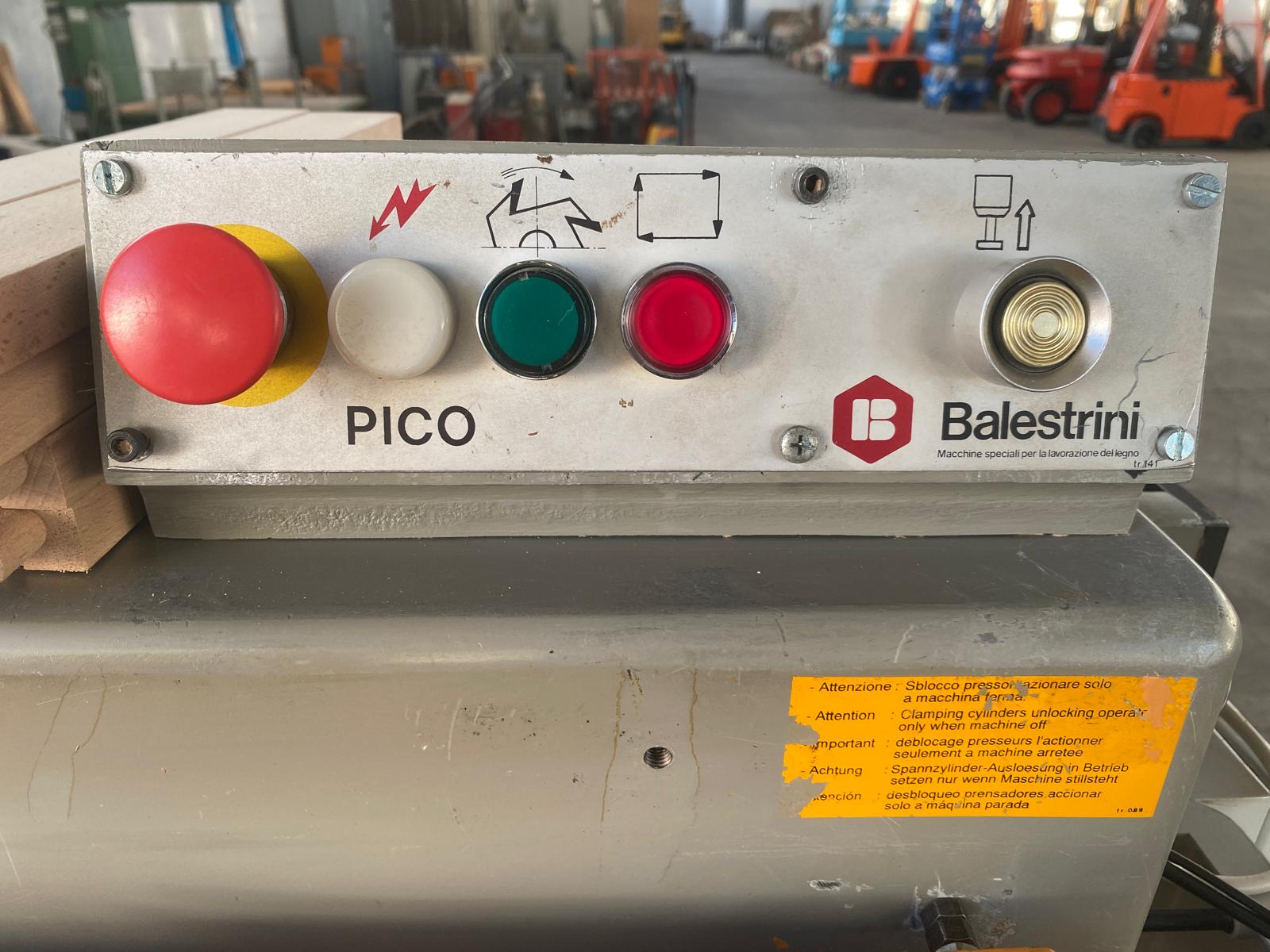 Usato 1999 Bacci Pico Tenonatrice Stondante da 1 testa e 2 banchi