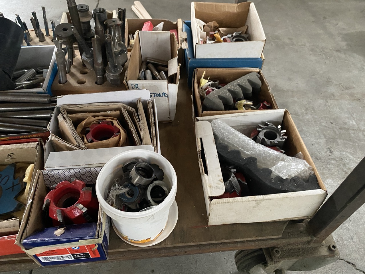 Usato Gruppi di frese per Tenonatrici Stondandi doppie Bacci o Balestrini