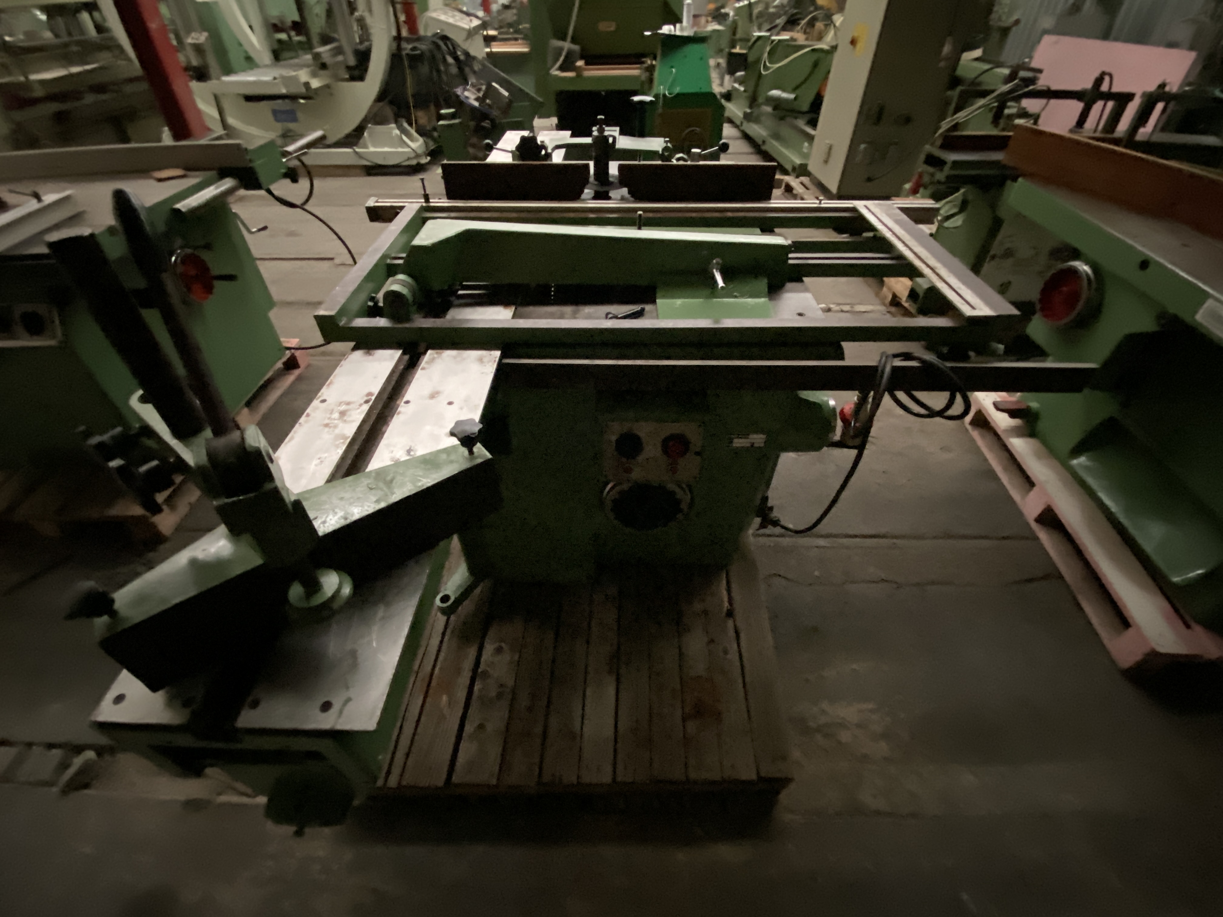 Usato Sega Toupie con carro da cm. 250