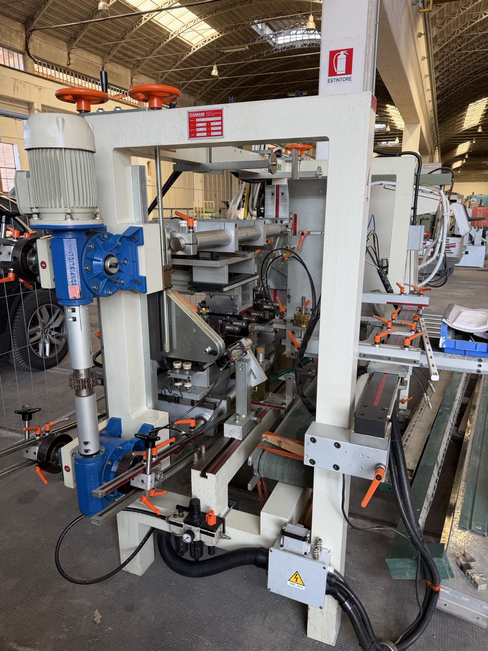 Usato 1995 Camam MO/30/6A/CR-PLC Mortasatrice automatica orizzontale