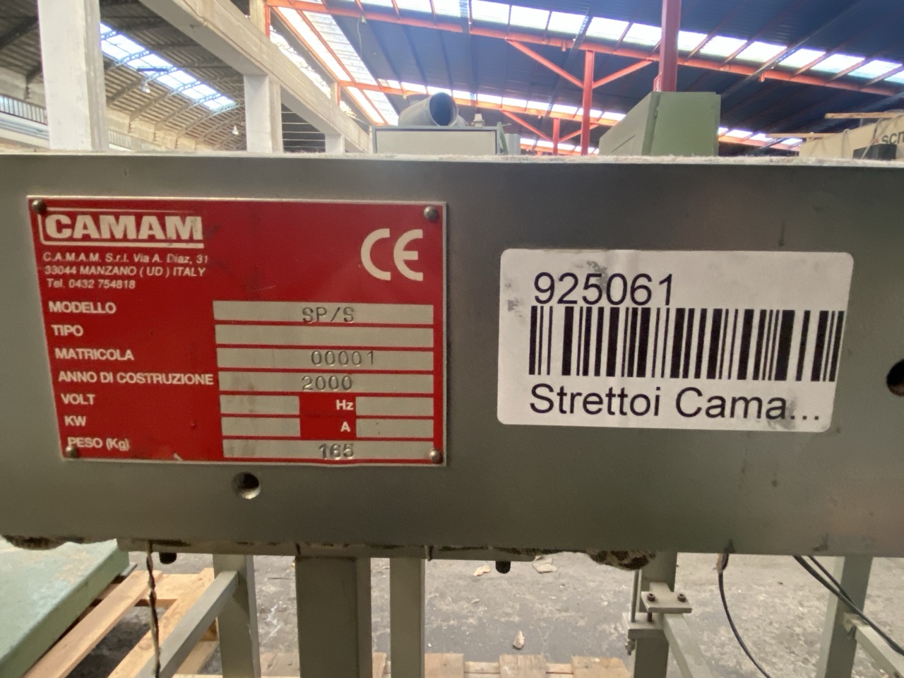 Usato 2000 Camam SP/S Strettoi pneumatici per assemblaggio sedie