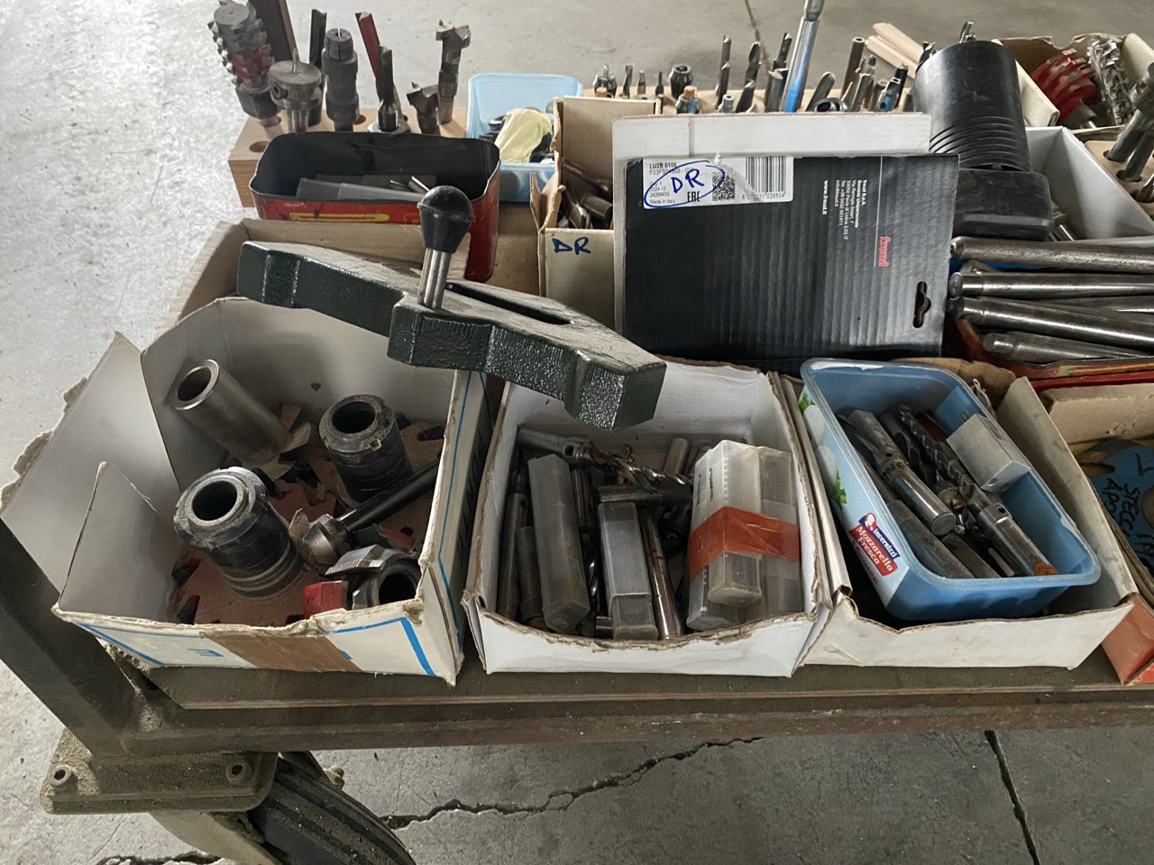 Usato Gruppi di frese per Tenonatrici Stondandi doppie Bacci o Balestrini