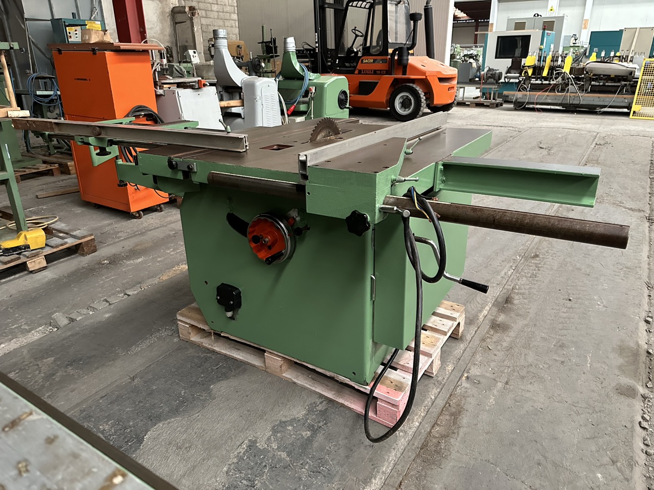 Usato SCM SI15F Sega circolare con incisore