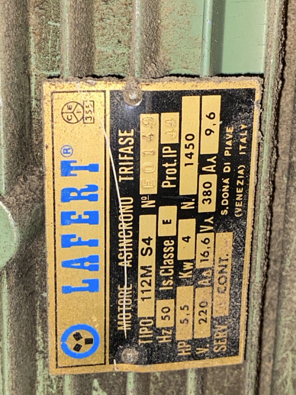 Usato Strettoio idraulico orizzontale, spazio di lavoro cm. 80x43