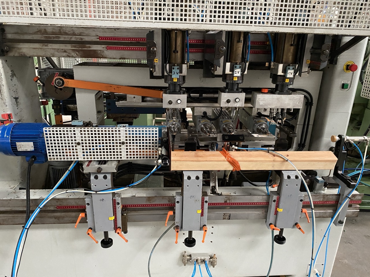 Usato 1999 Comec FMMOV-100/AF Mortasatrice a 2 banchi con caricatore automatico