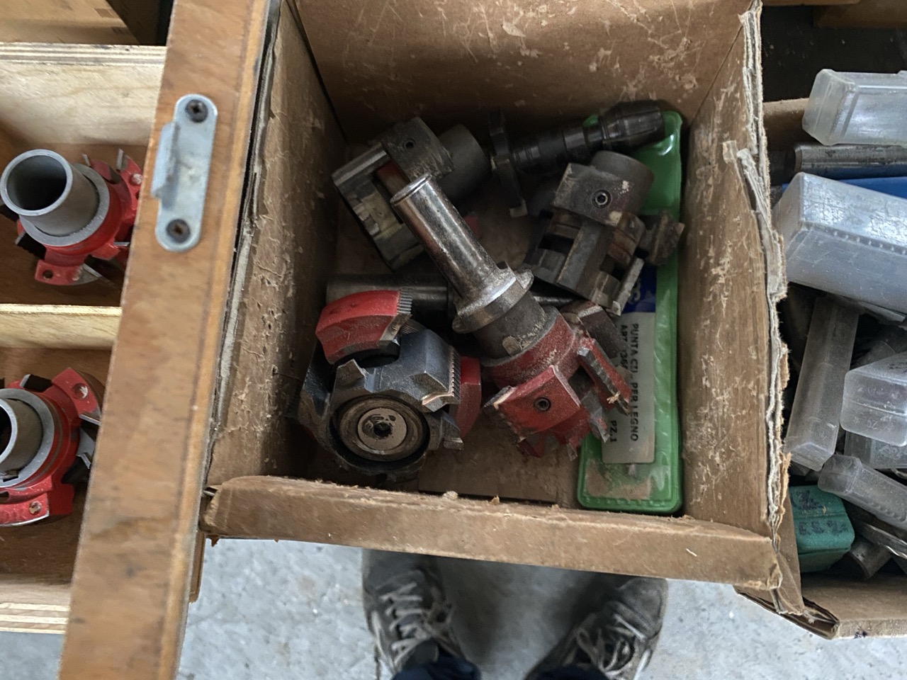 Usato Gruppi di frese per Tenonatrici Stondandi doppie Bacci o Balestrini