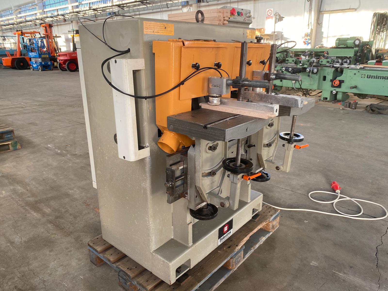 Usato 1999 Bacci Pico Tenonatrice Stondante da 1 testa e 2 banchi