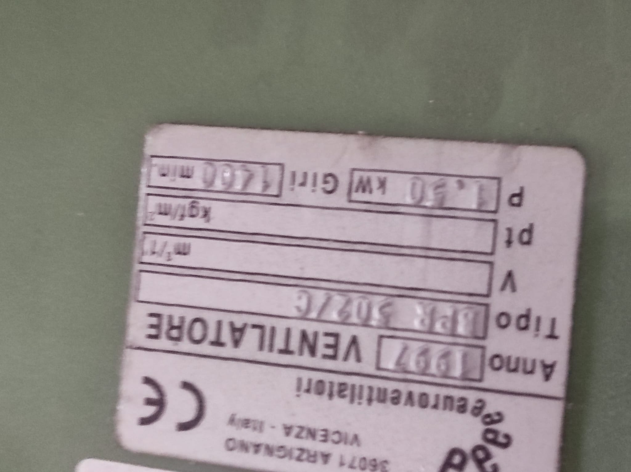 Usato Nr. 11 Ventilatori a stock