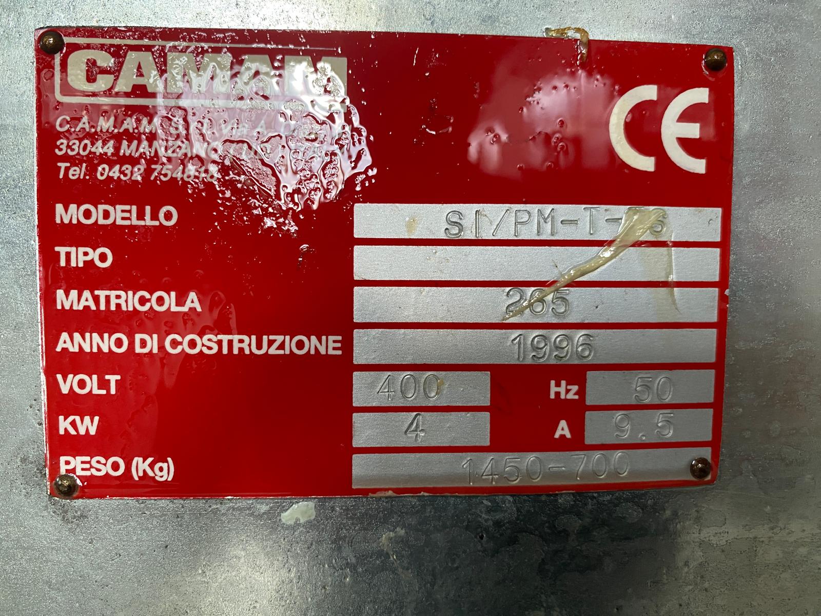 Usato 1996 Camam SI/PM-T-TS 2 Coppie di Strettoi idraulici, premontaggio, per sedie in legno