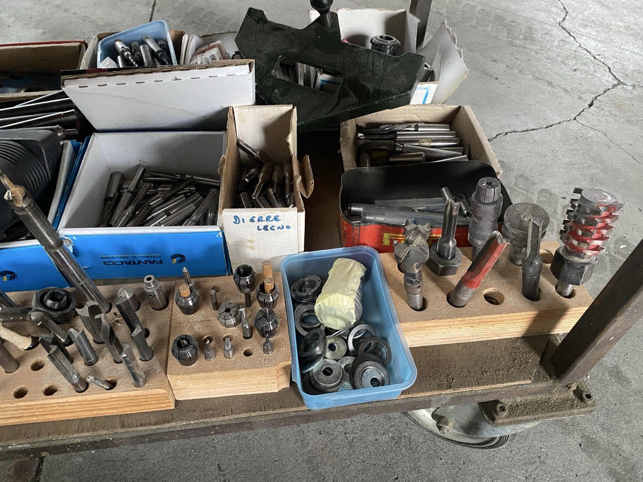 Usato Gruppi di frese per Tenonatrici Stondandi doppie Bacci o Balestrini