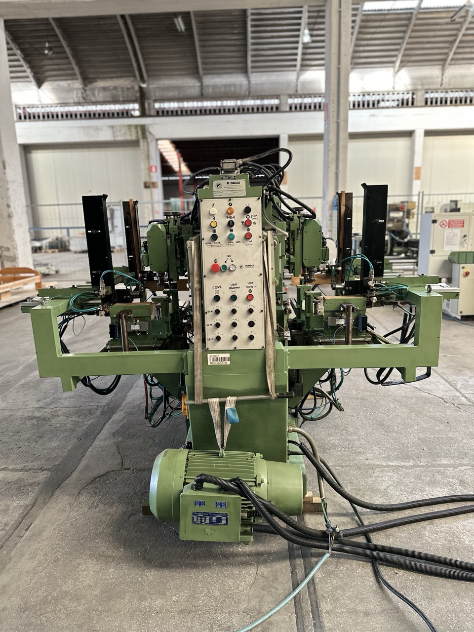 Usato Bacci MOM 90-C A Mortasatrice doppia, orizzontale e verticale, automatica, con caricatore.