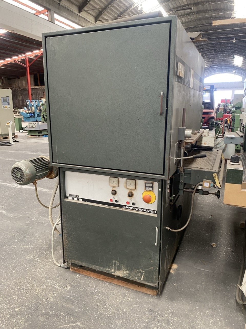 Usato Sandingmaster Calibratrice superiore rullo e tampone