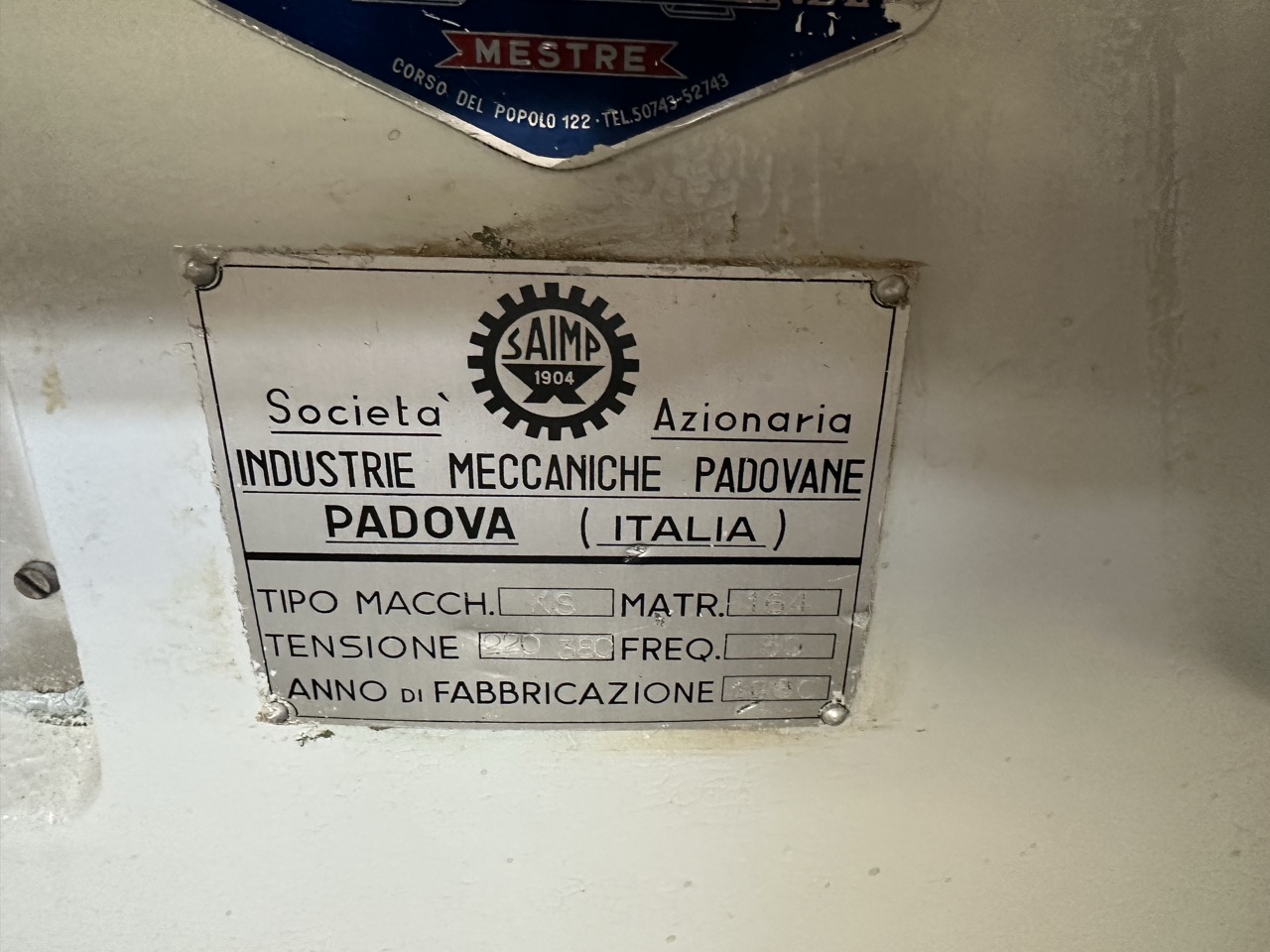 Usato Saimp KS Tornio per ferro