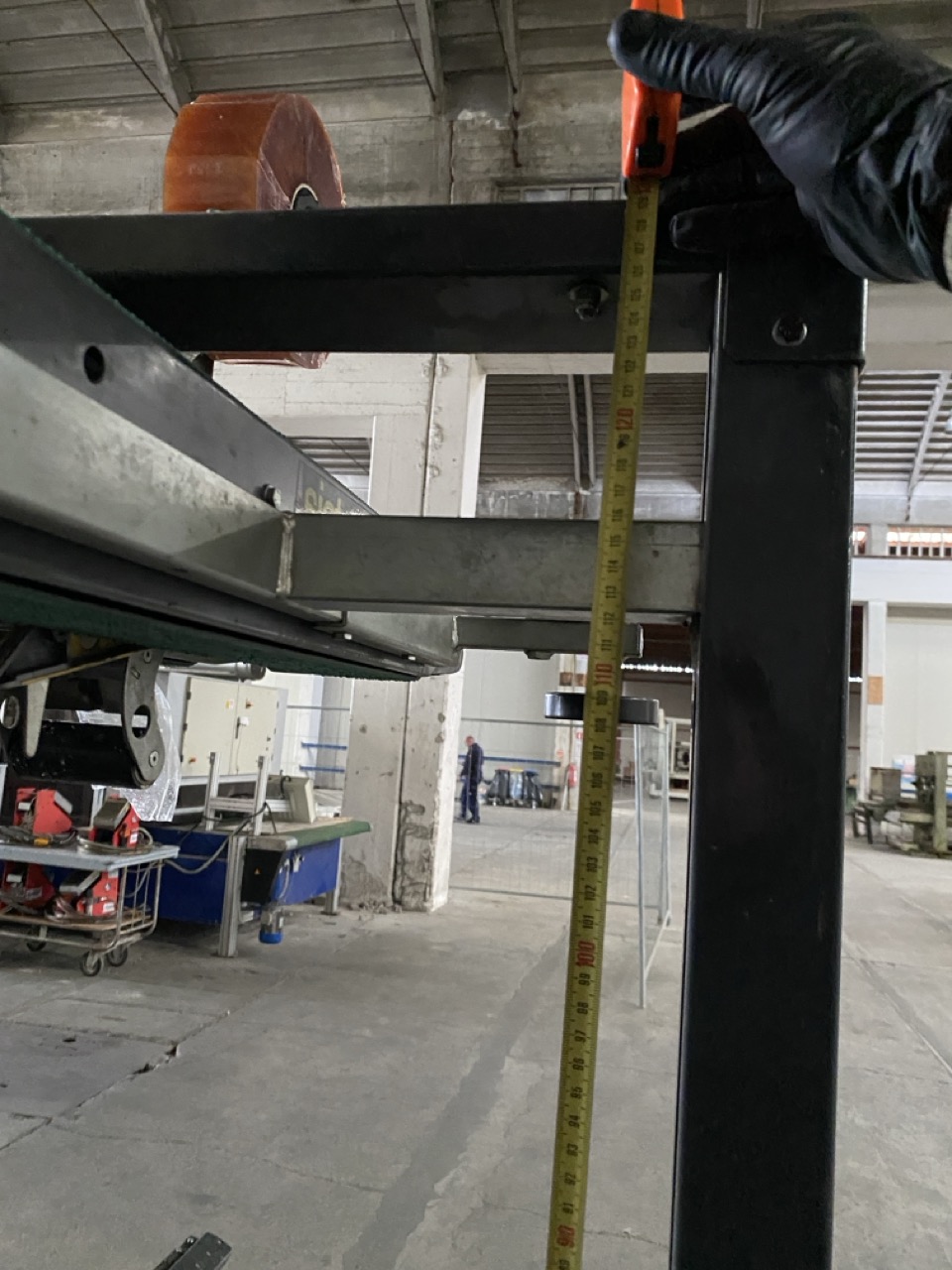 Usato Siat SM26 Scocciatrice superiore e inferiore completa di rulliere di carico e scarico.