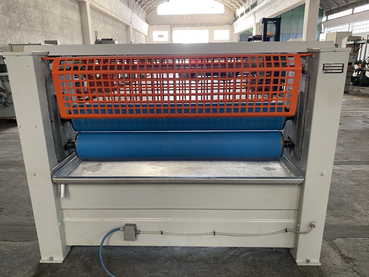 Usato Spalmacolla a 2 rulli con pulitore manuale