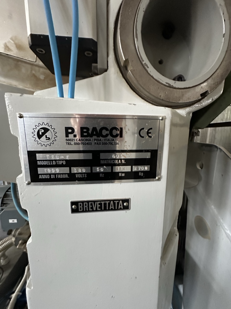 Usato 1999 Bacci TSD-E Tenonatrice Stondante doppia automatica