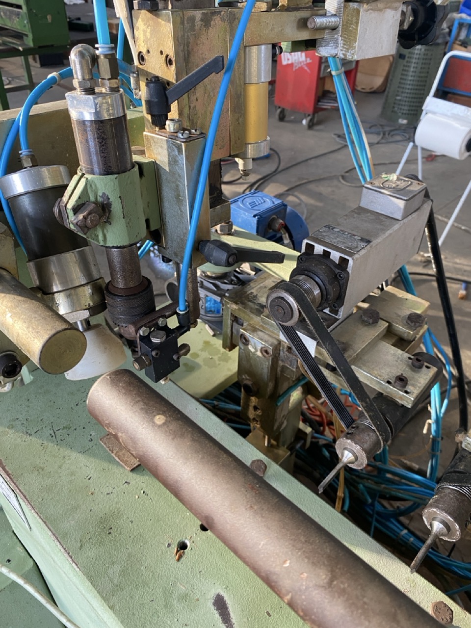 Usato Foratrice Mortasatrice orizzontale e verticale, inclinabile