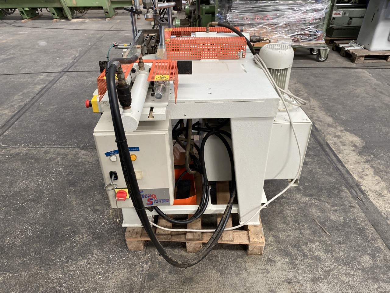 Usato Tecno System Strettoio orizzontale idraulico