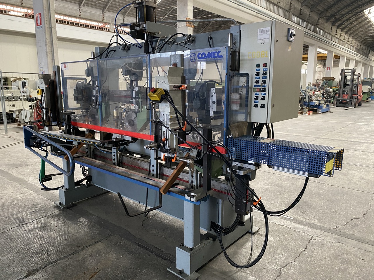 Usato Comec FM/OV2000 CAF Foratrice orizzontale e verticale con gruppi seghe verticali