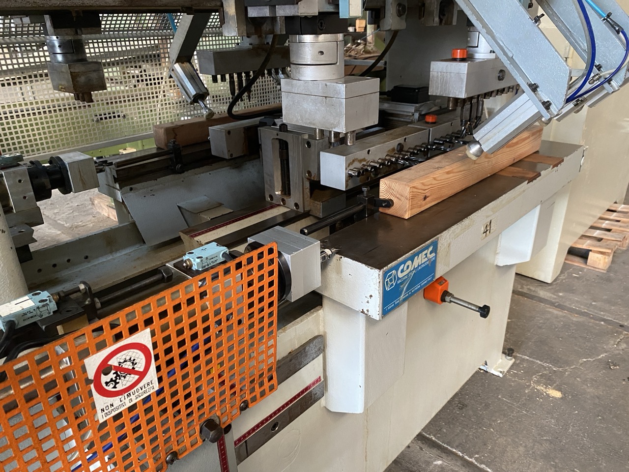 Usato 1996 Comec FO/OM Foratrice a testine, orizzontale, verticale e di testa, doppia