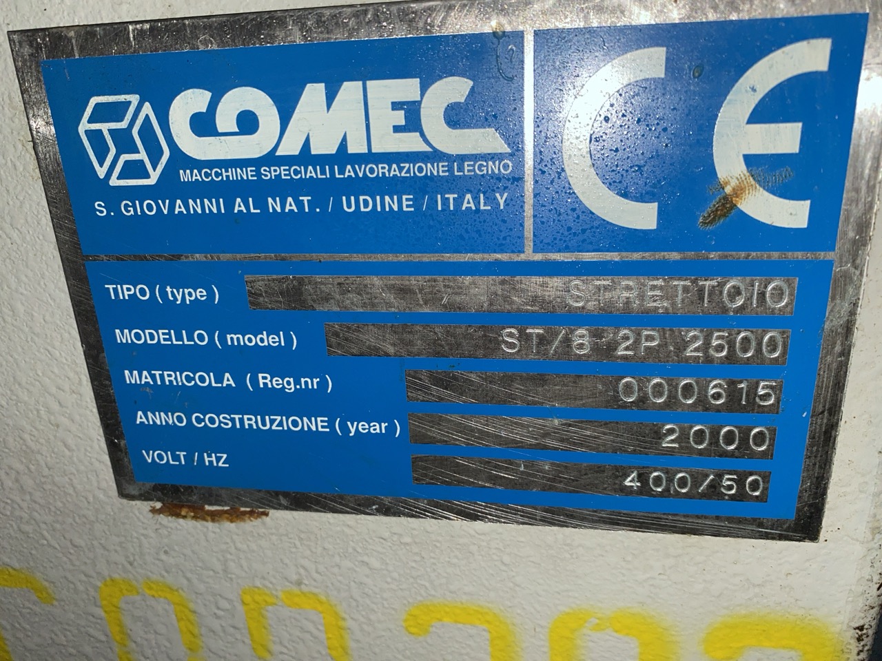 Usato 2000 Comec ST/8 2P-2500