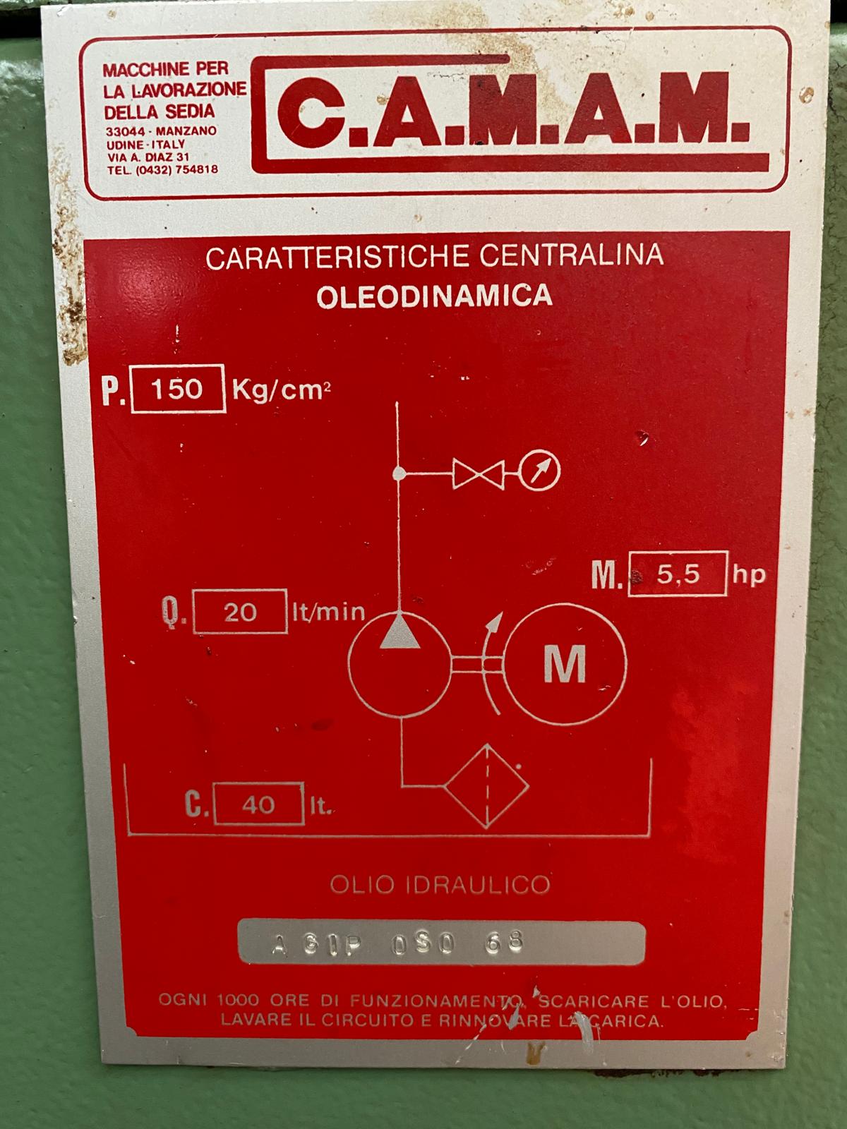 Usato Camam Strettoio a fossa per sedie e poltrone in legno