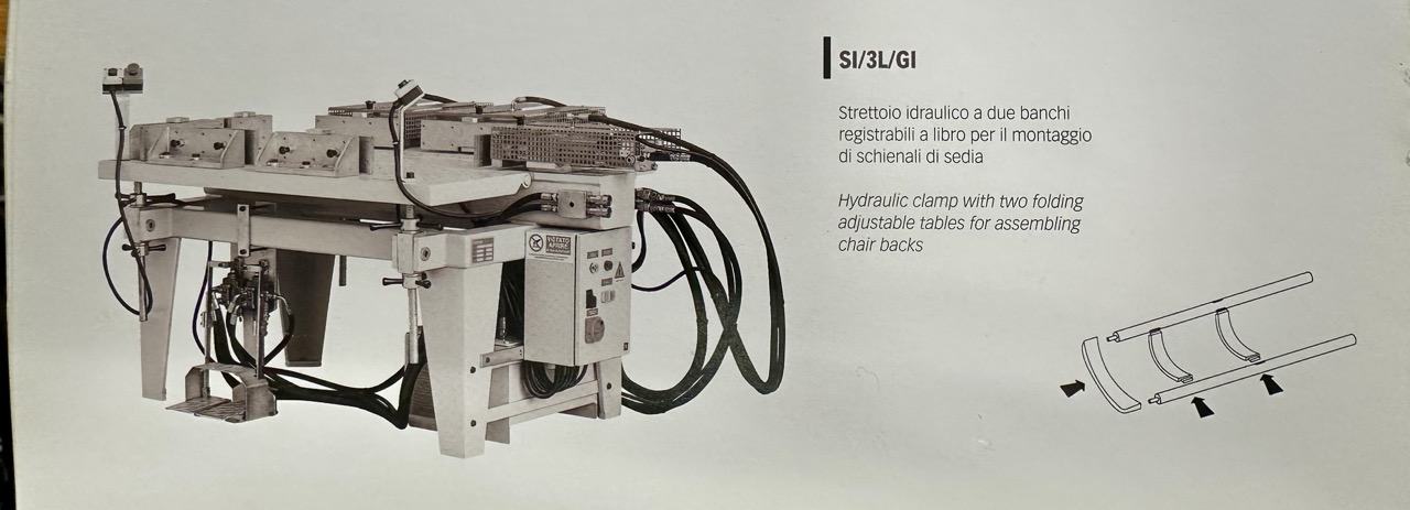 Usato 2002 Camam SI/3L/GI Strettoio idraulico a libro