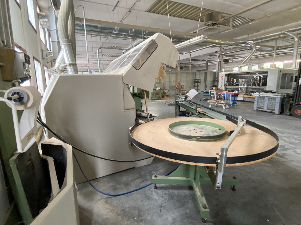 Usato Impianto completo 1994 Weinig U23 + Friulmac FN3 + giostra convogliatrice + nastro di ritorno + accessori