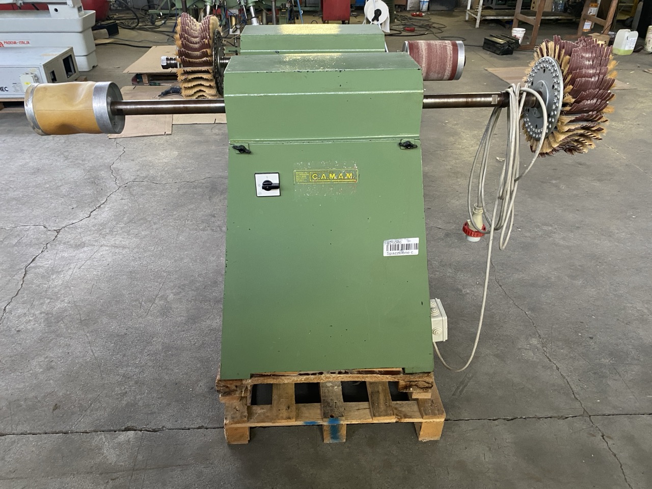 Usato Camam Spazzolatrici con testa e polmone