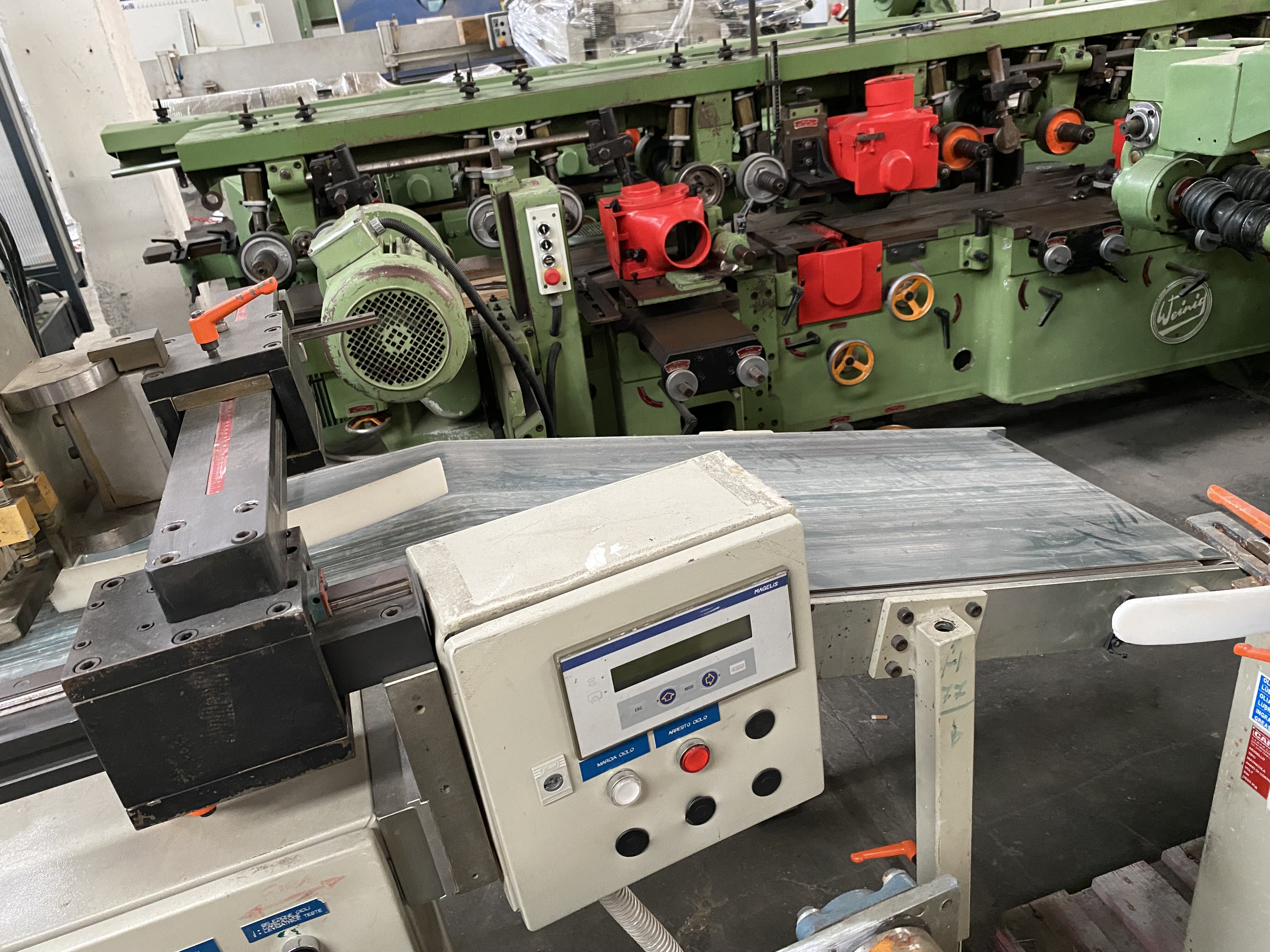 Usato Camam LEC200/AV (modificata) con nastro di introduzione e caricatore