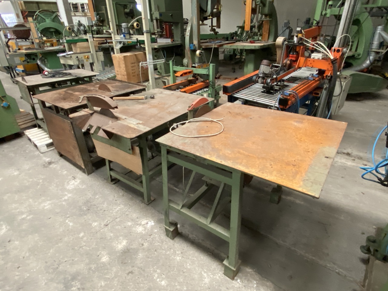 Usato Stock 4 seghe circolari da cantiere