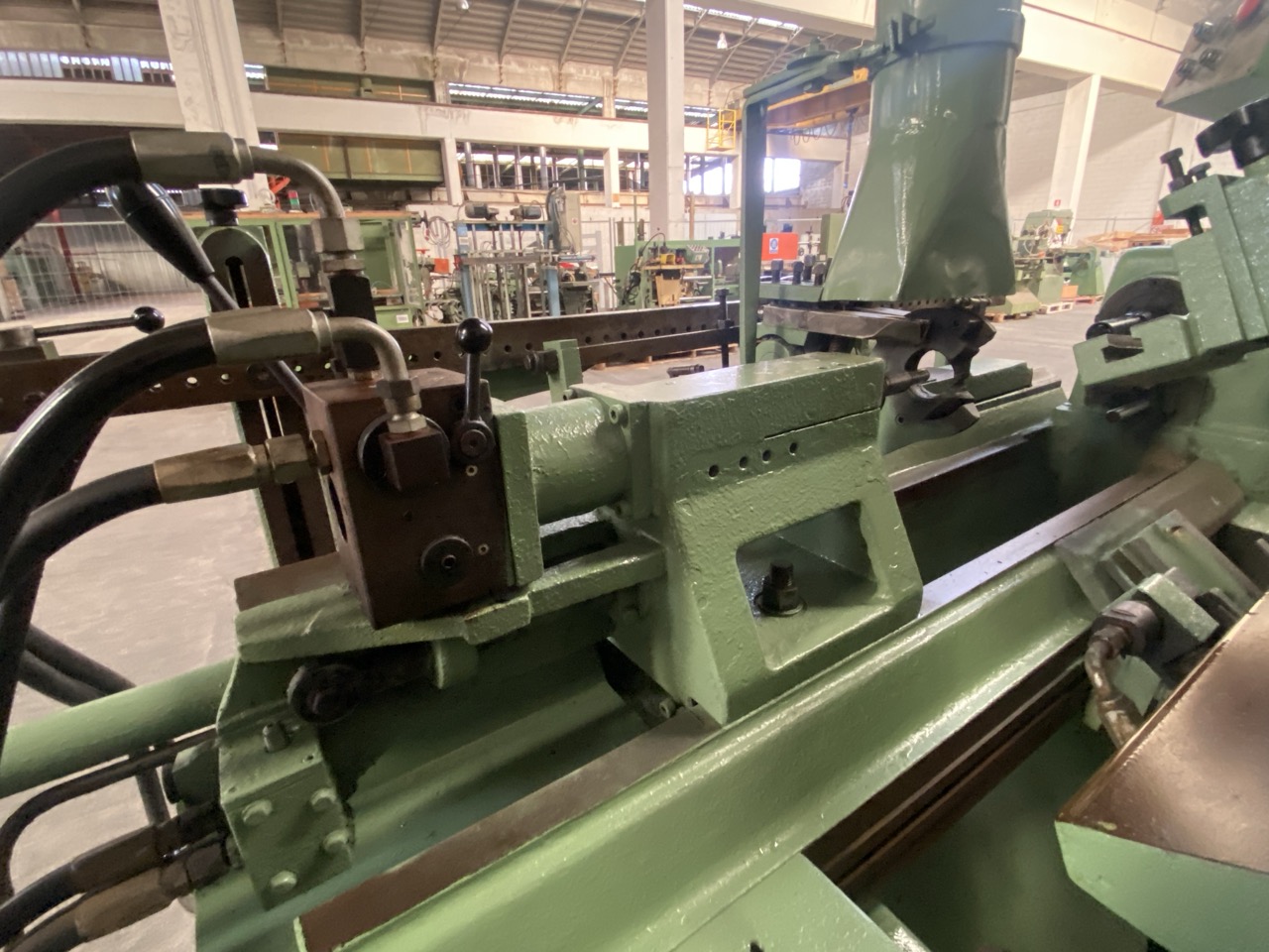Usato OMA \ 60 \ A Tornio per legno, automatico con caricatore, lunghezza massima dei pezzi mm. 600