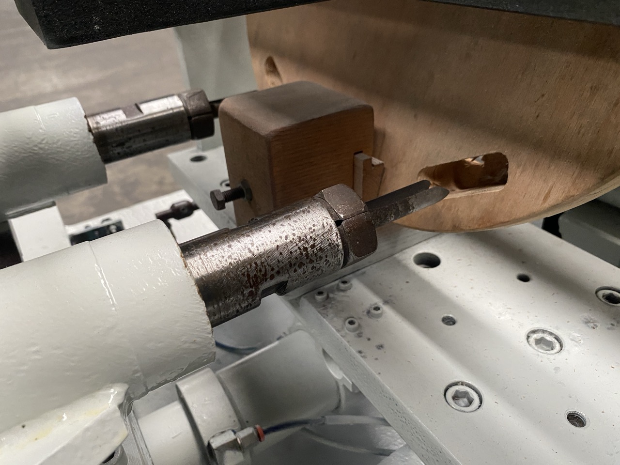 Usato Mortasatrice per sedili di sedie tipo Old America o similari