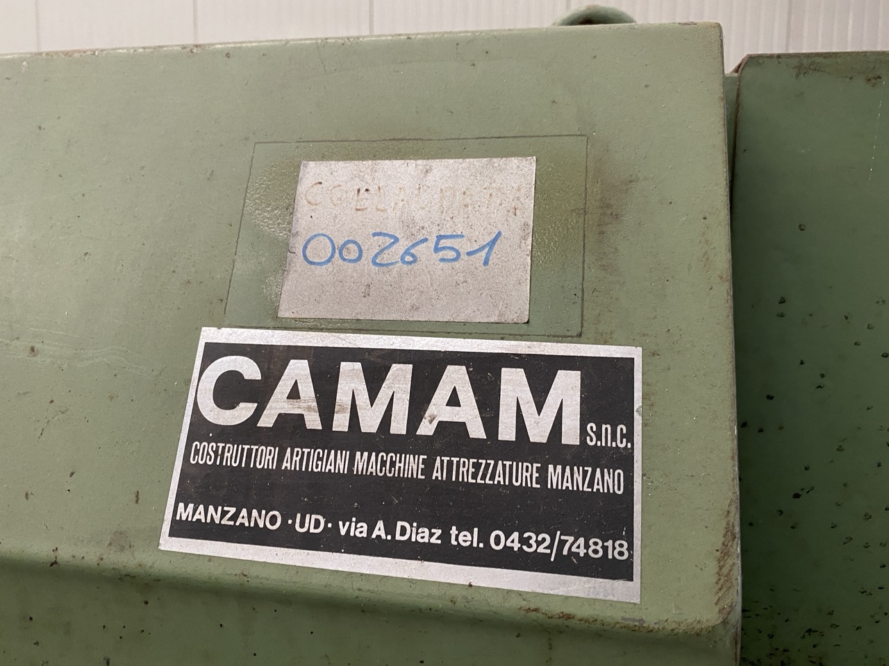 Usato Camam Mortasatrice verticale con 5 mandrini