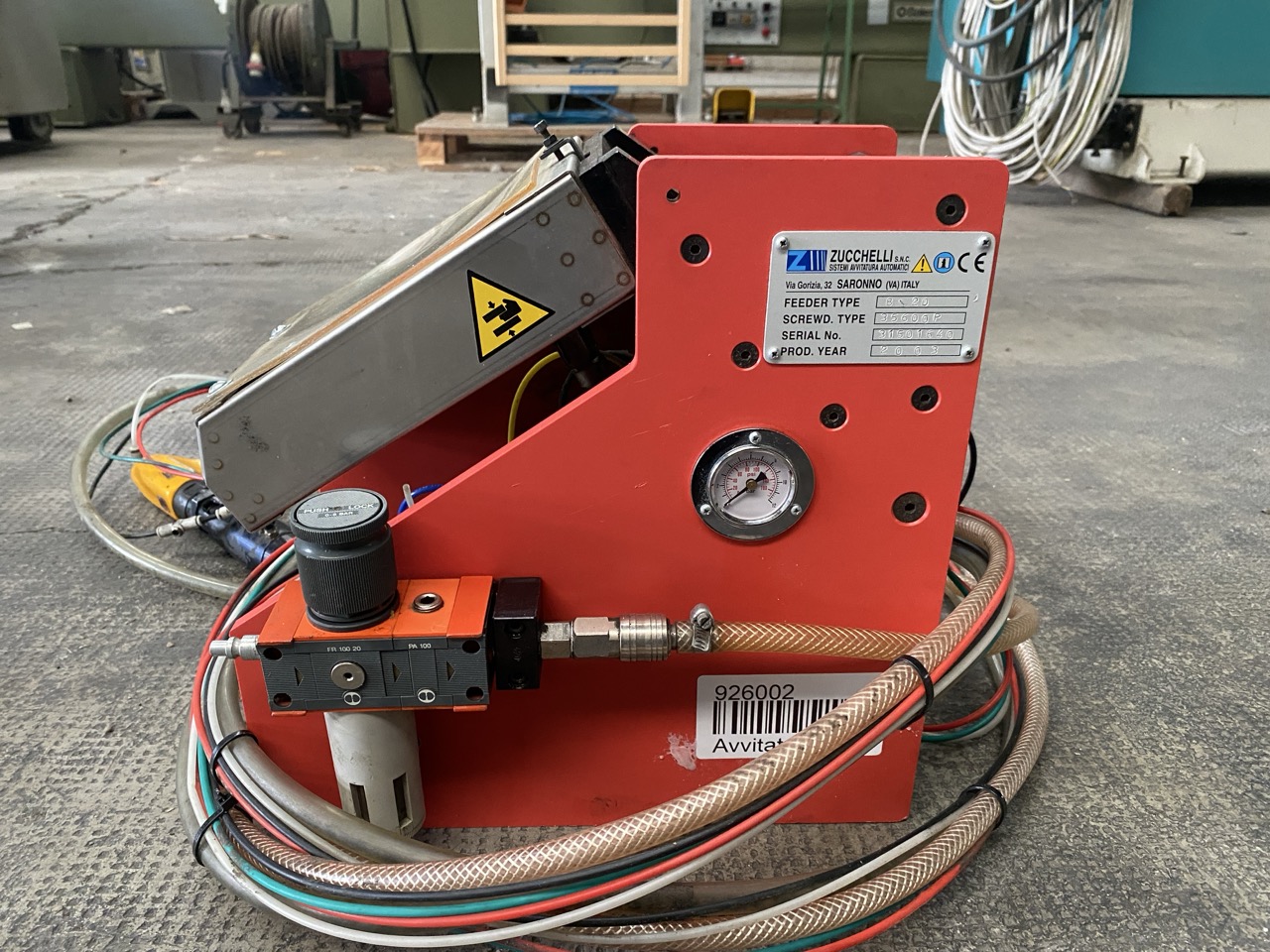 Usato Zucchelli Avvitatori automatici modello 8/20 