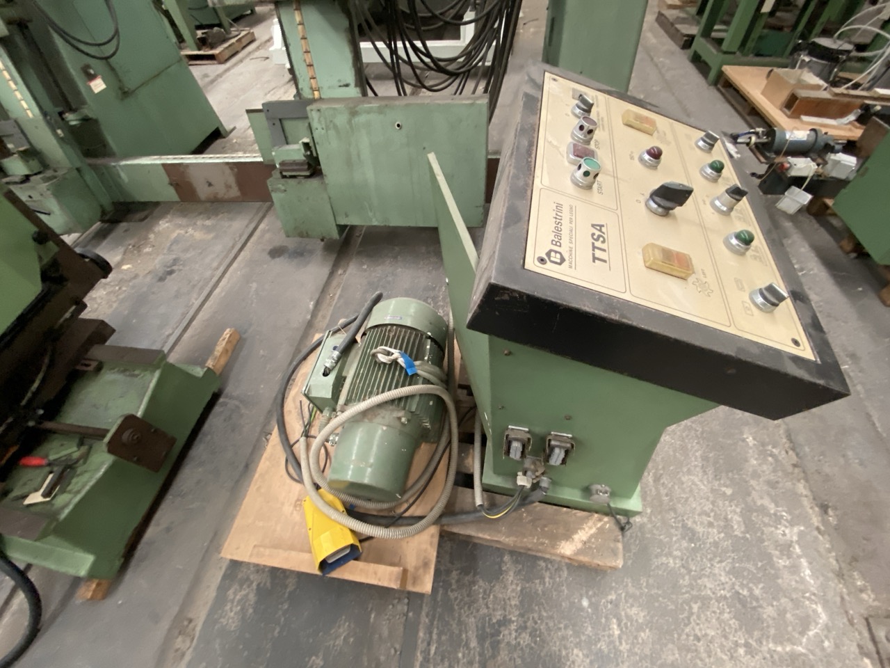 Usato Balestrini TTSTenonatrice Stondante doppia senza caricatore