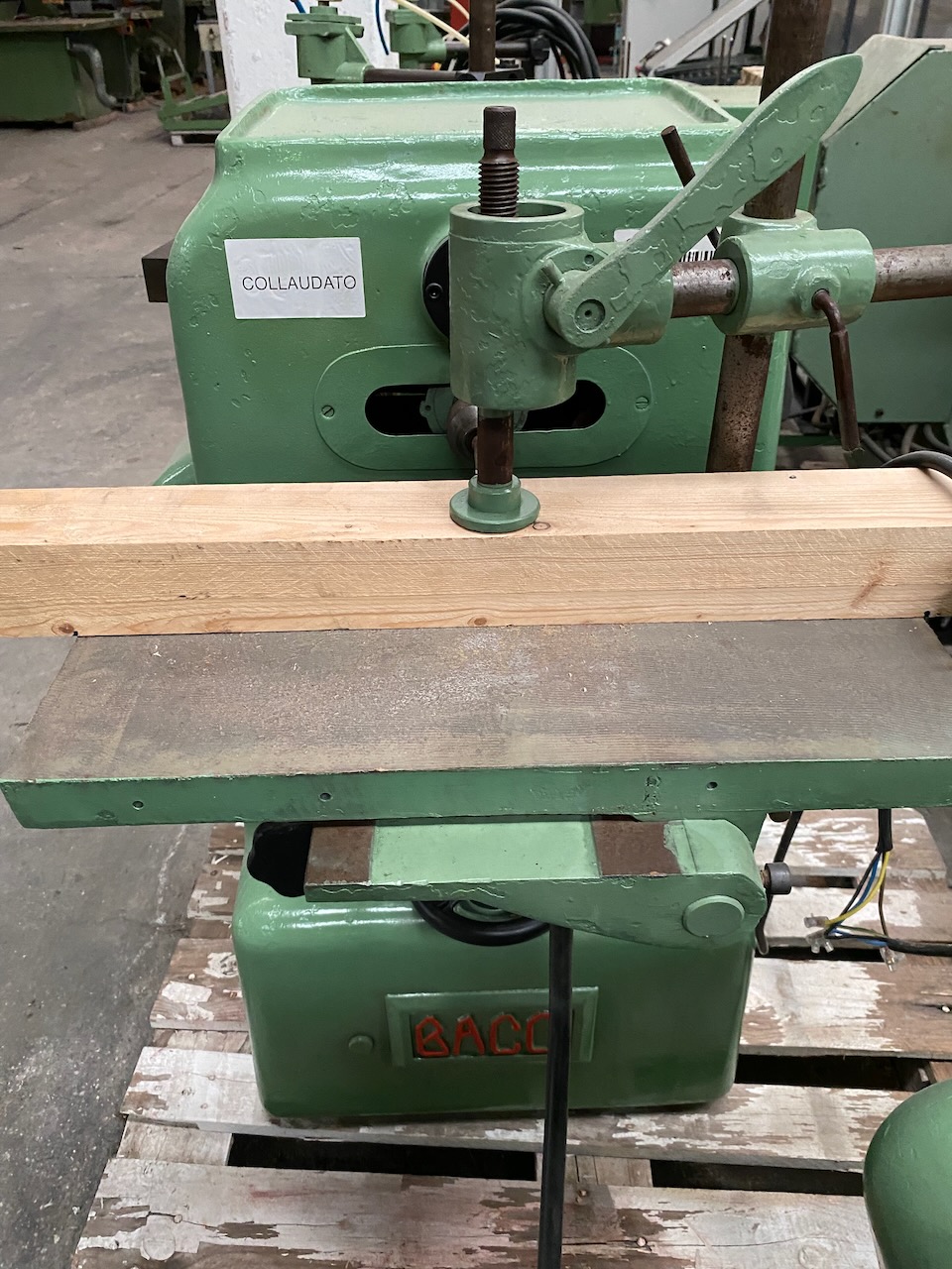 Usato Bacci Mortasatrice doppia a 1 punta per lato