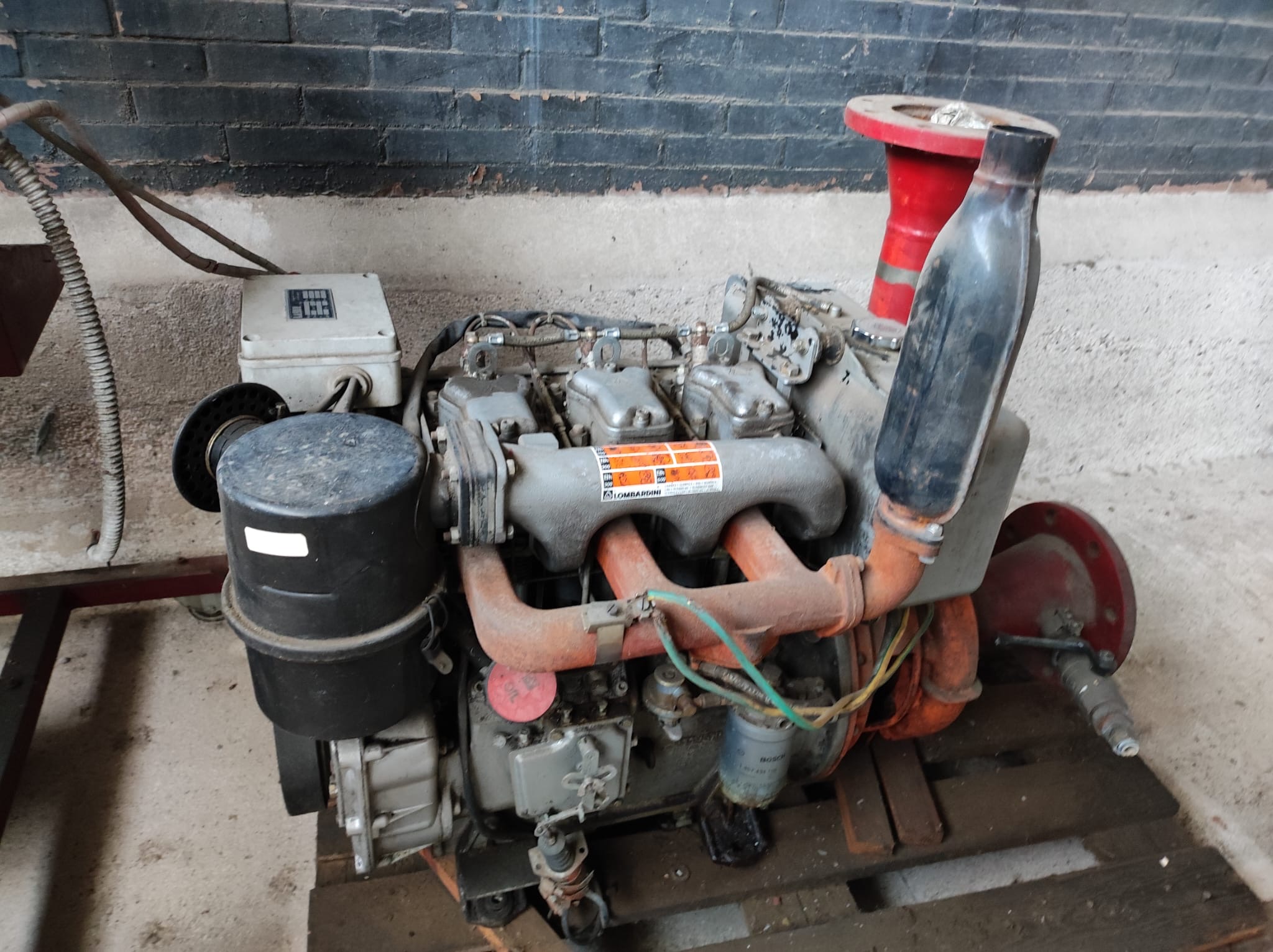 Usato Lombardini Motopompa per acqua