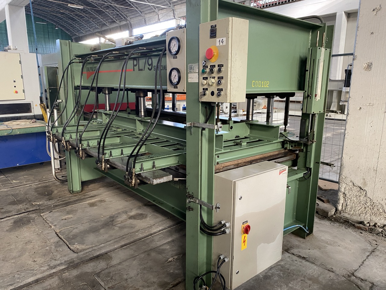 Usato Italpresse Pressa per listellare modello PL/9 Special A