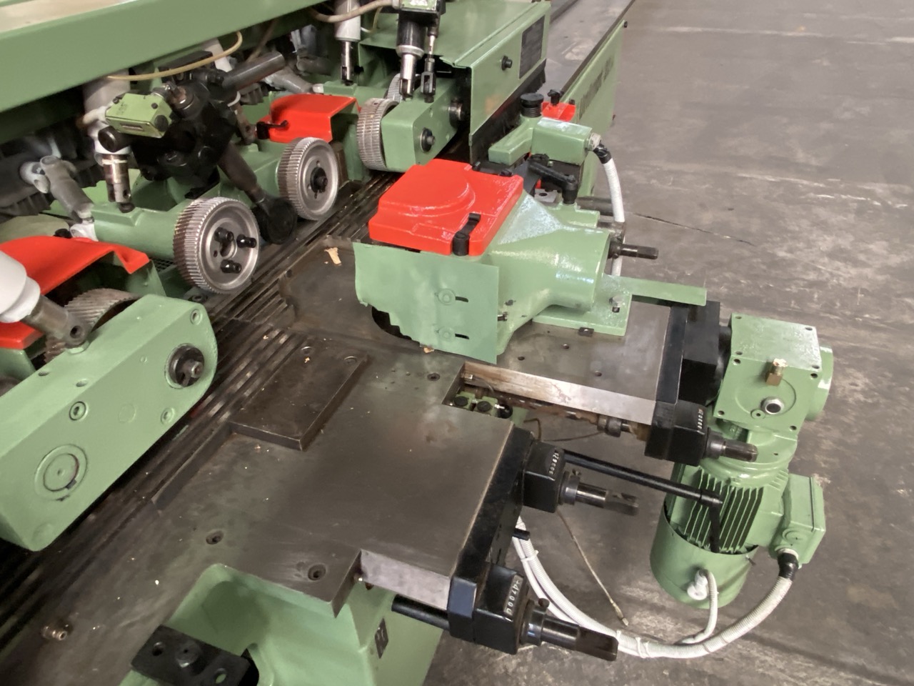 Ricondizionato Weinig Unimat 22A con albero sinistro automatico