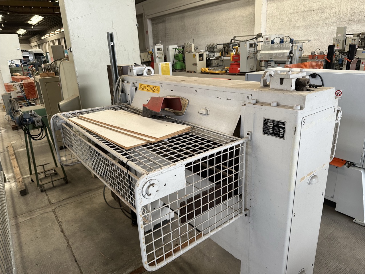 Usato Ruckle AS10 Trancia idraulica da cm. 100