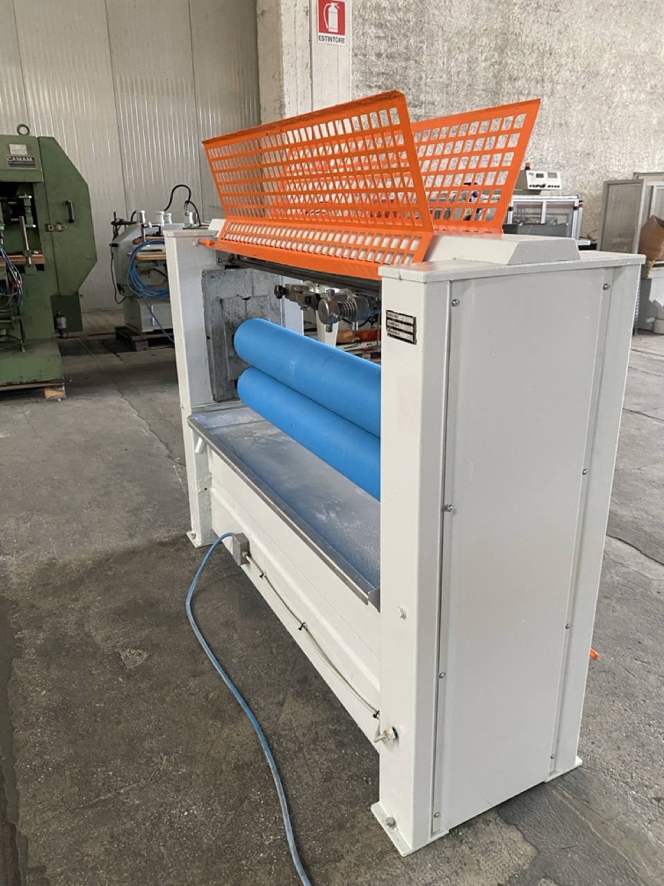 Usato Spalmacolla a 2 rulli con pulitore manuale