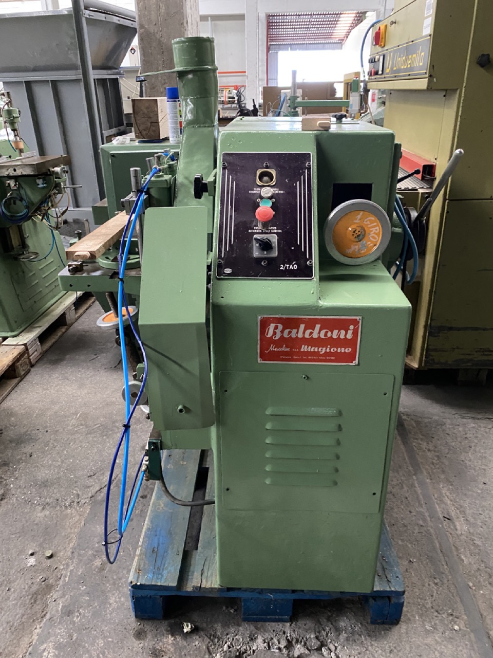 Usato Balestrini Tenonatrice Stondante a 1 testa e 2 banchi