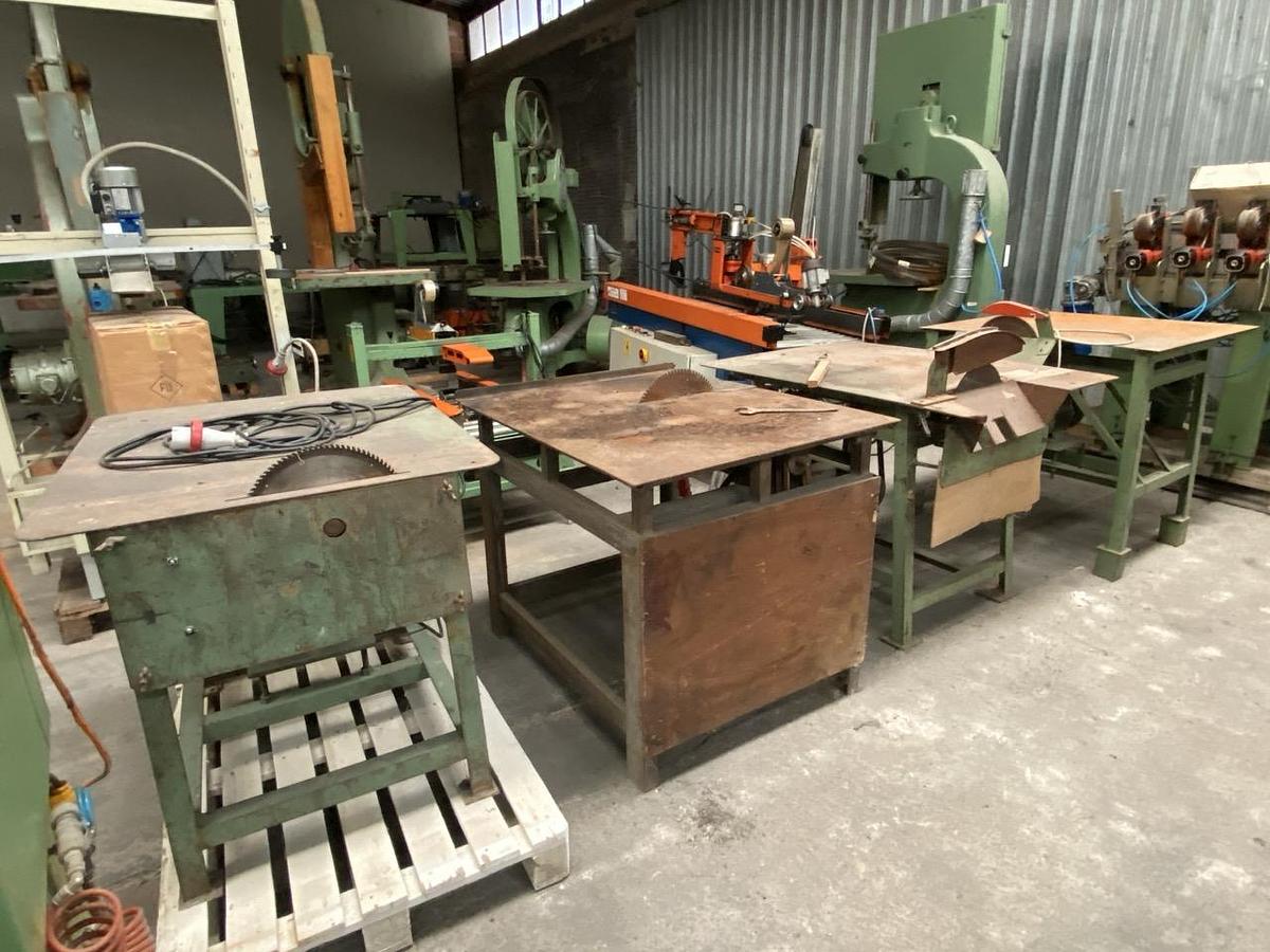 Usato Stock 4 seghe circolari da cantiere