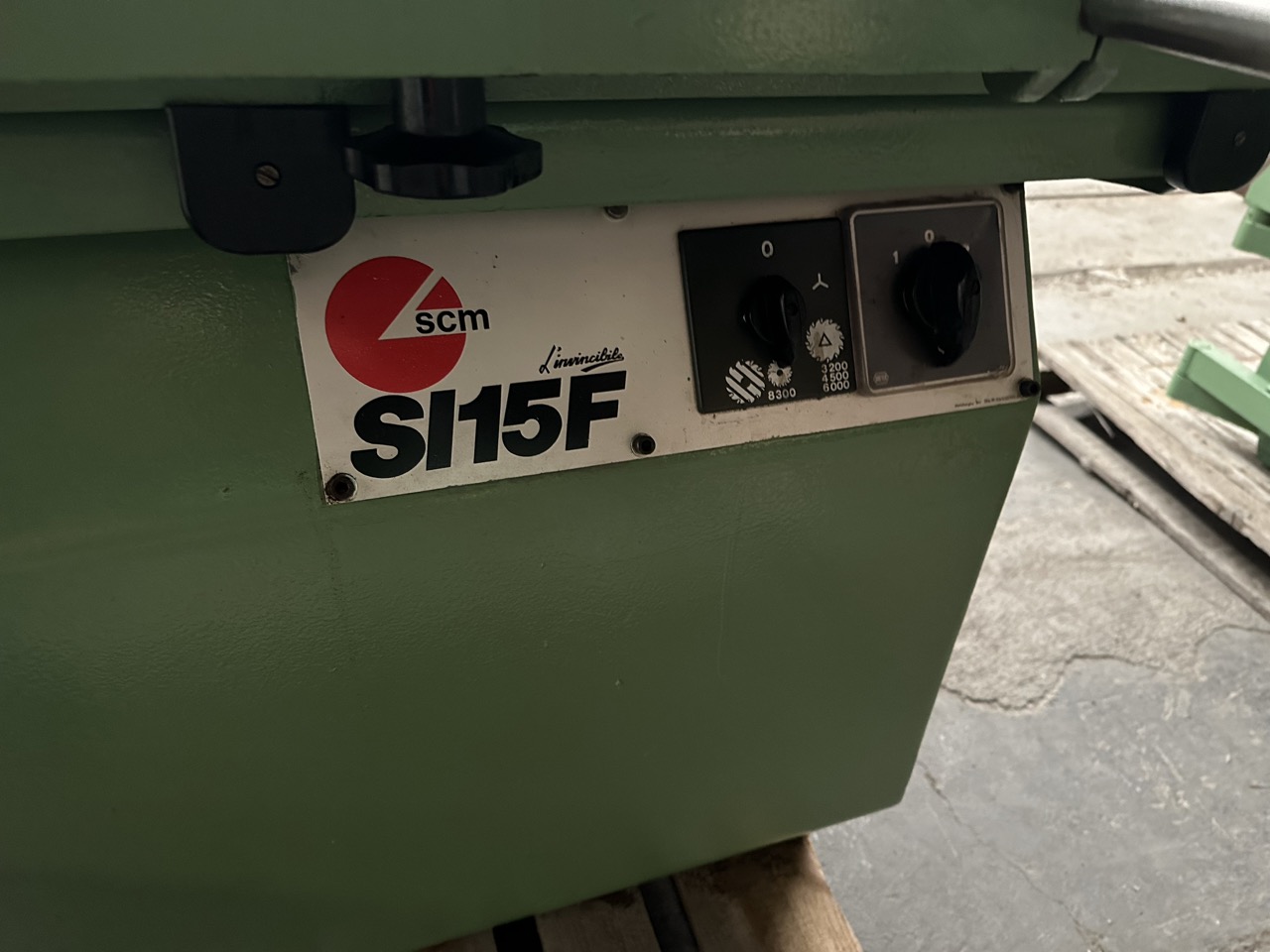 Usato SCM SI15F Sega circolare con incisore