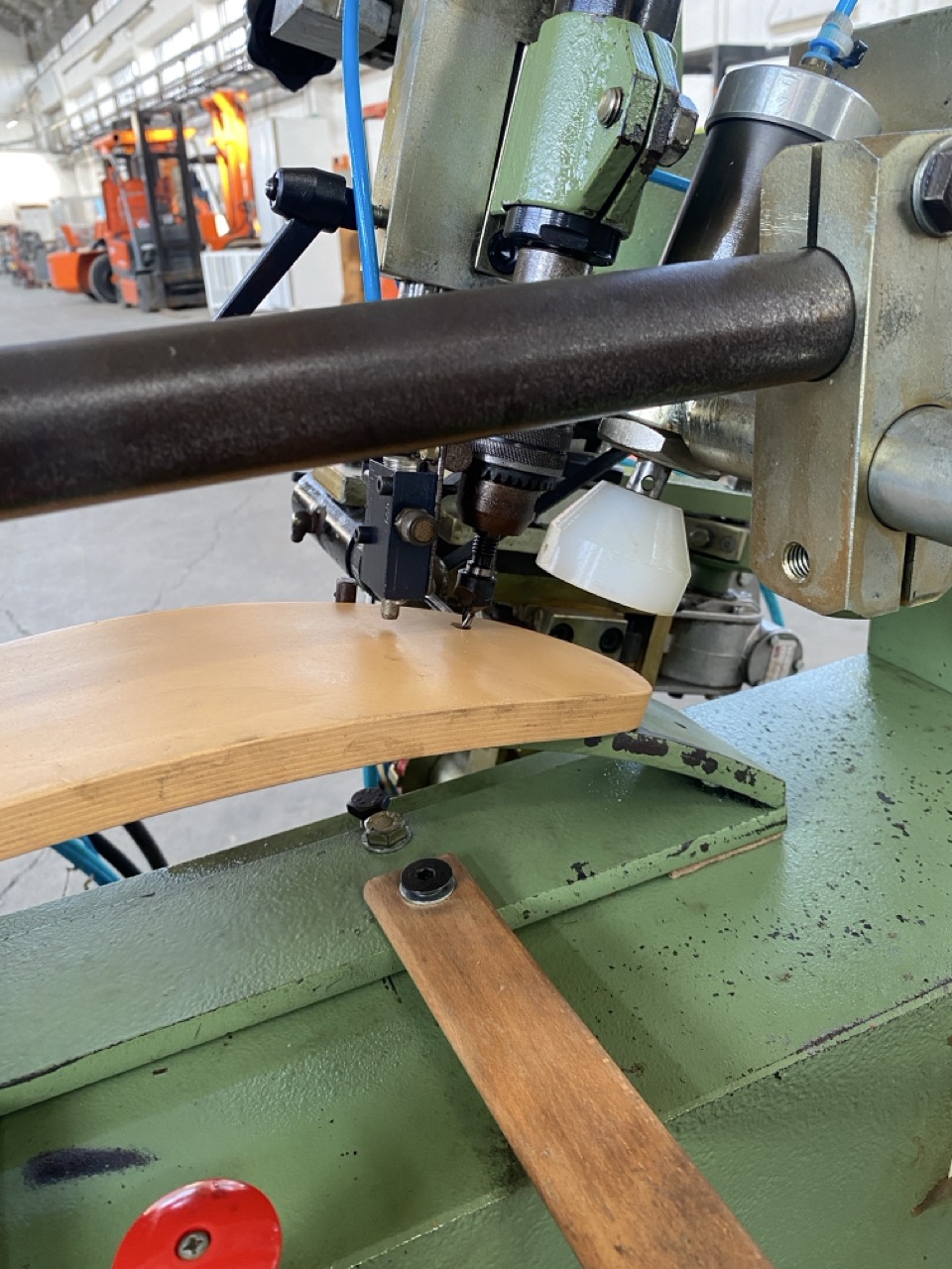 Usato Foratrice Mortasatrice orizzontale e verticale, inclinabile