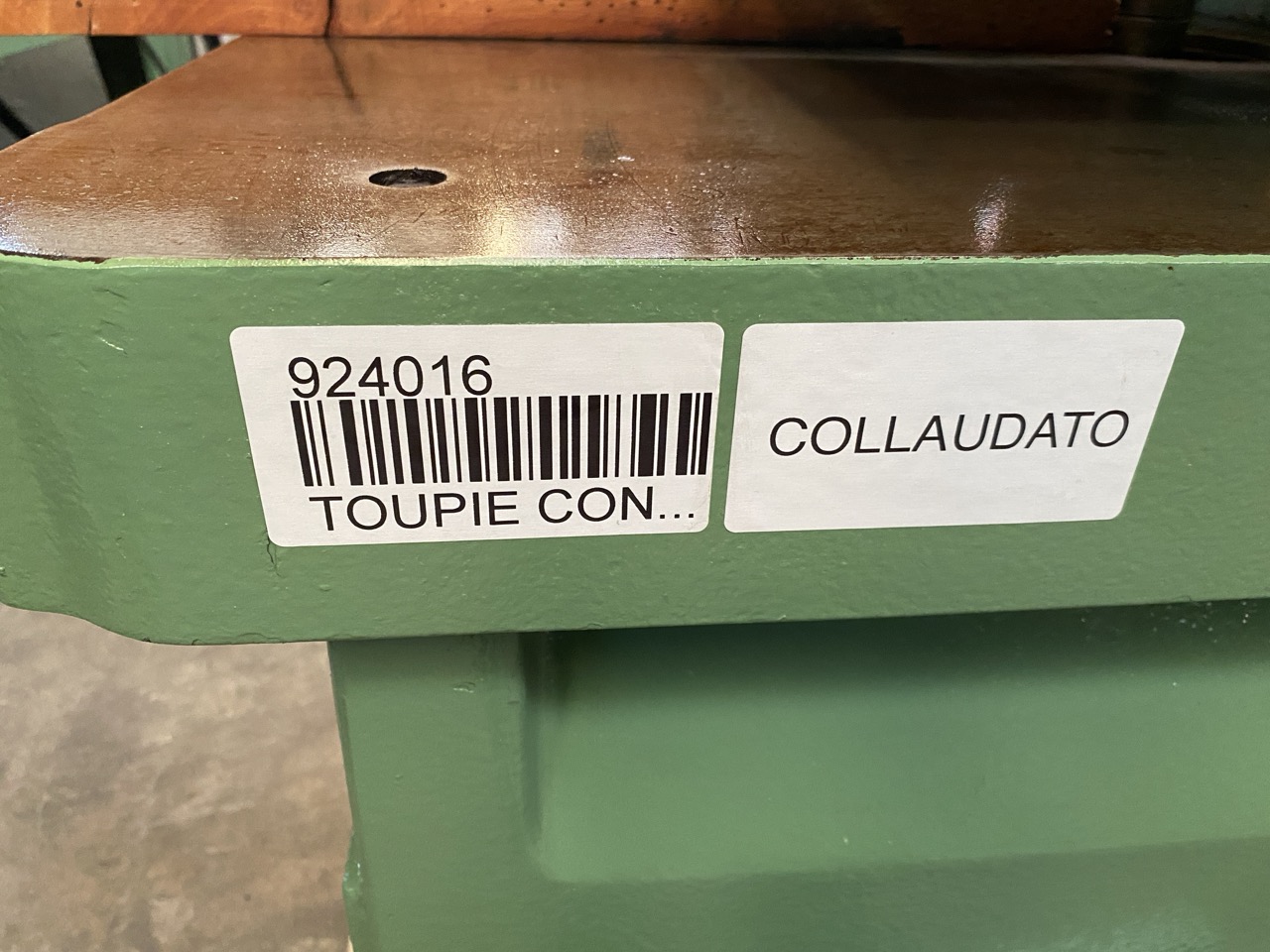 Usato SCM T160 Toupie inclinabile con avanzamento 4 ruote