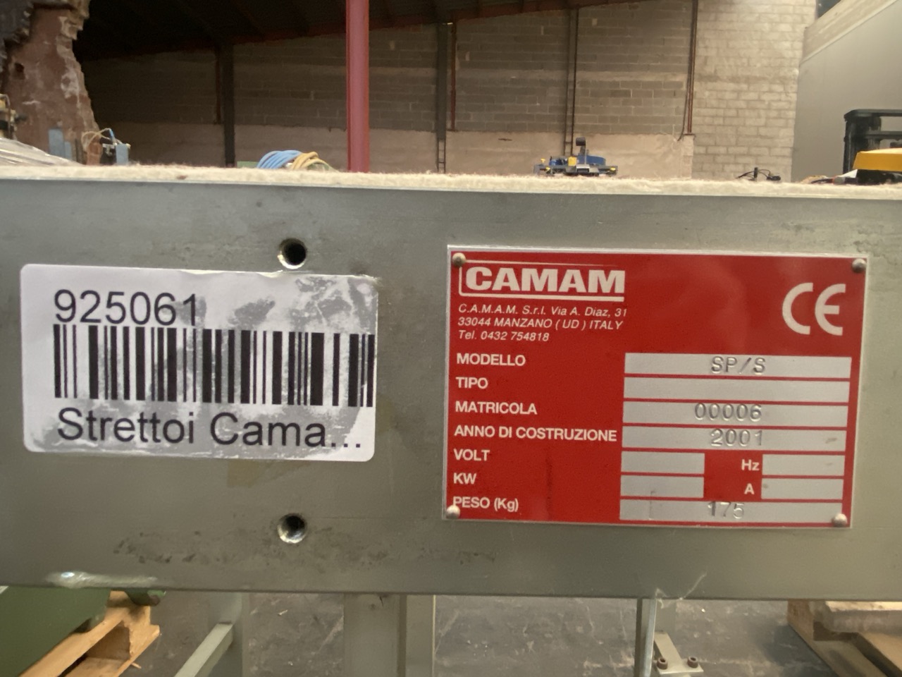 Usato 2000 Camam SP/S Strettoi pneumatici per assemblaggio sedie